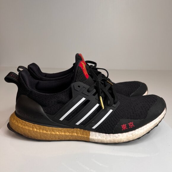 Adidas Shoe Men 11.5 Ultra Boost DNA Tokyo Lace Sneaker Street Run Gym Core  Go